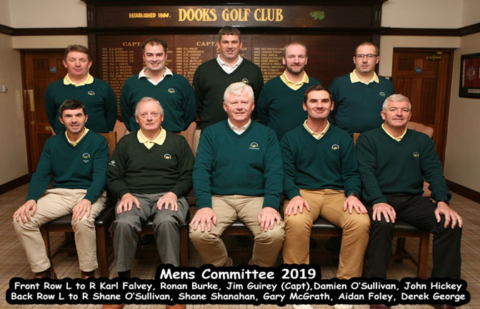 Dooks mens committee 2019 Dooks mens committee