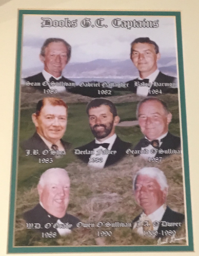 Dooks Golf Club Captains