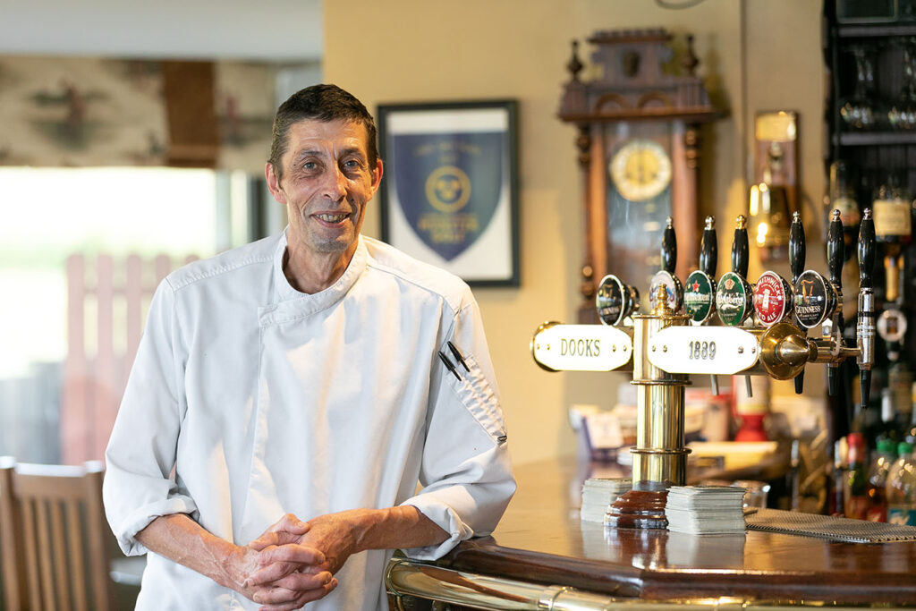 Eric Jouen Head Chef Tom - Dooks Bar Manager